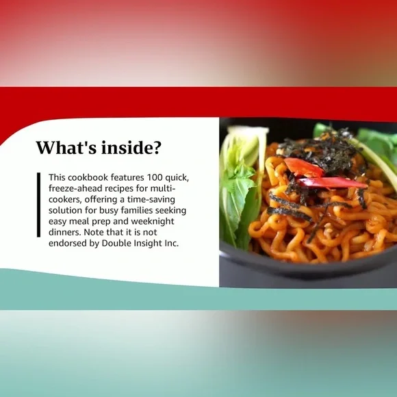 📘 Easy-Freeze Instant Pot Pressure Cooker Cookbook – Ella Sanders - Picture 2 of 2